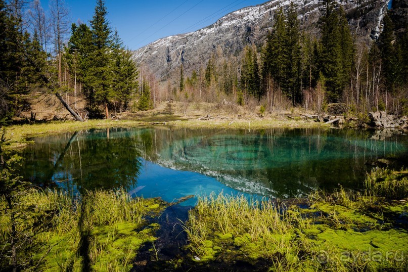 ГОЛУБОЕ ОЗЕРО НА АЛТАЕ