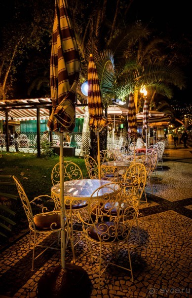 ВЕЧЕРНИЕ УЛИЦЫ НА МАДЕЙРЕ В НОЯБРЕ