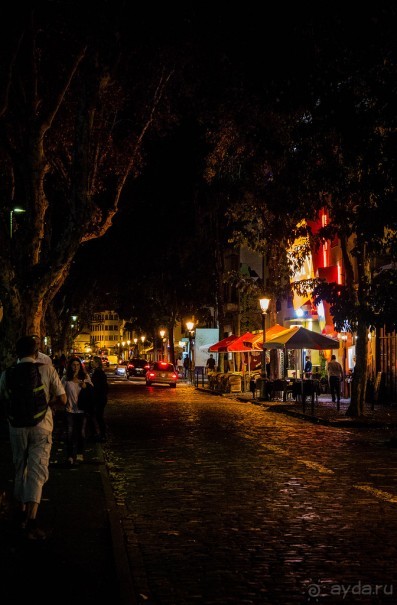 ВЕЧЕРНИЕ УЛИЦЫ НА МАДЕЙРЕ В НОЯБРЕ