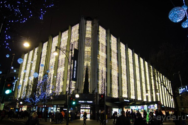 ЛОНДОНСКИЕ ОГНИ В РОЖДЕСТВО 2015