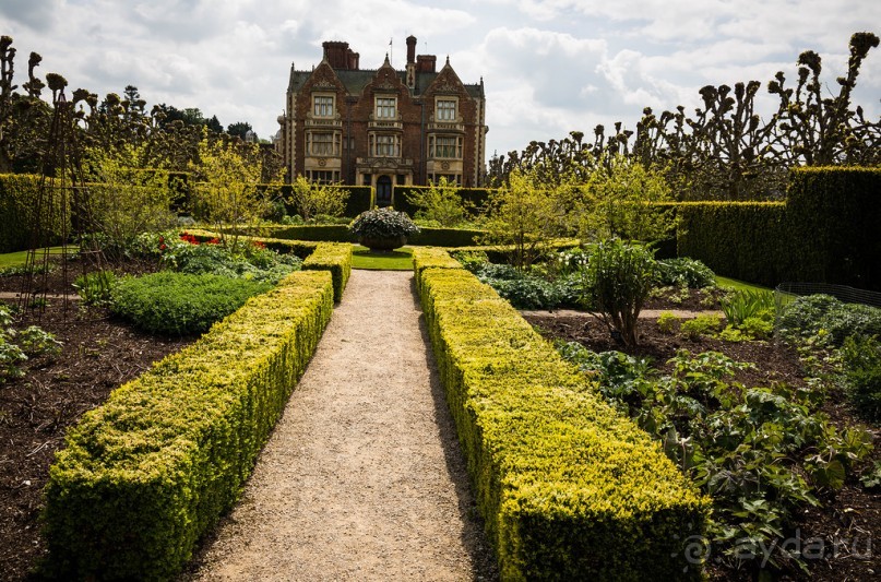 САНДРИНГАМ - ЦВЕТЫ И ПАРК