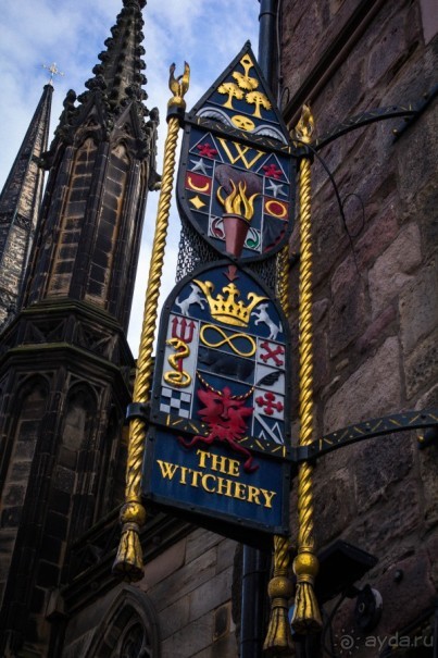 ЭДИНБУРГ В ПОГОЖИЙ ДЕНЬ В НАЧАЛЕ НОЯБРЯ