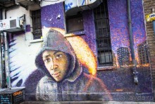 SHOREDICH, LONDON, НАЧАЛО ЯНВАРЯ 2015 ГОДА