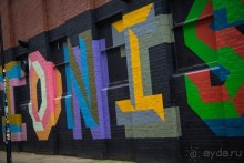 SHOREDICH, LONDON, НАЧАЛО ЯНВАРЯ 2015 ГОДА