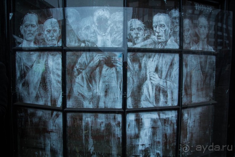 SHOREDICH, LONDON, НАЧАЛО ЯНВАРЯ 2015 ГОДА