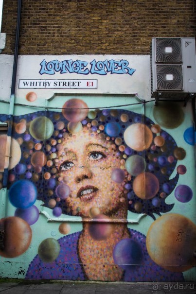 SHOREDICH, LONDON, НАЧАЛО ЯНВАРЯ 2015 ГОДА