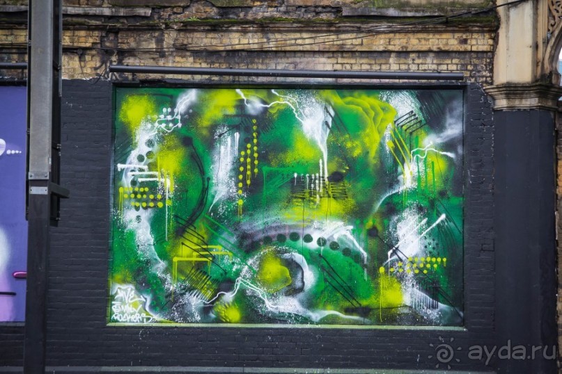 SHOREDICH, LONDON, НАЧАЛО ЯНВАРЯ 2015 ГОДА