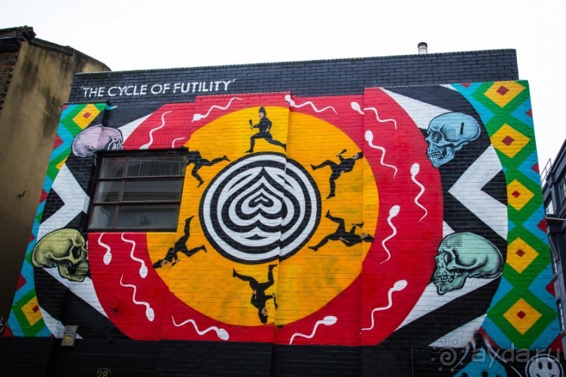 SHOREDICH, LONDON, НАЧАЛО ЯНВАРЯ 2015 ГОДА