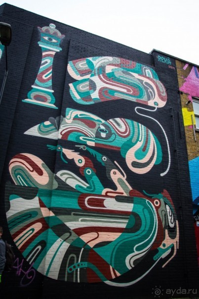 SHOREDICH, LONDON, НАЧАЛО ЯНВАРЯ 2015 ГОДА