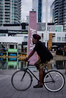 ЛЮДИ НА ОЗЕРЕ ОНТАРИО В ТОРОНТО