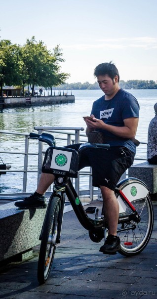 ЛЮДИ НА ОЗЕРЕ ОНТАРИО В ТОРОНТО