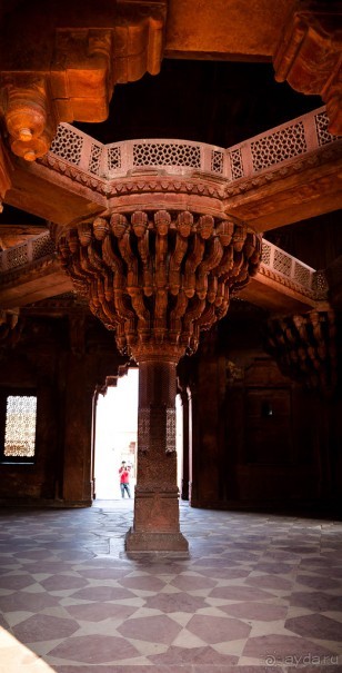 ФАТЕХПУР СИКРИ - АРХИТЕКТУРНЫЕ ДЕТАЛИ