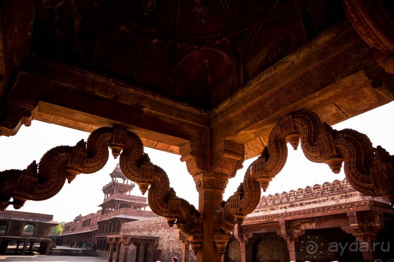 ФАТЕХПУР СИКРИ - АРХИТЕКТУРНЫЕ ДЕТАЛИ