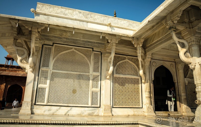 ФАТЕХПУР СИКРИ - АРХИТЕКТУРНЫЕ ДЕТАЛИ
