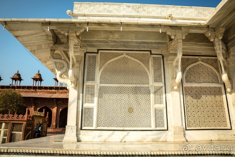 ФАТЕХПУР СИКРИ - АРХИТЕКТУРНЫЕ ДЕТАЛИ