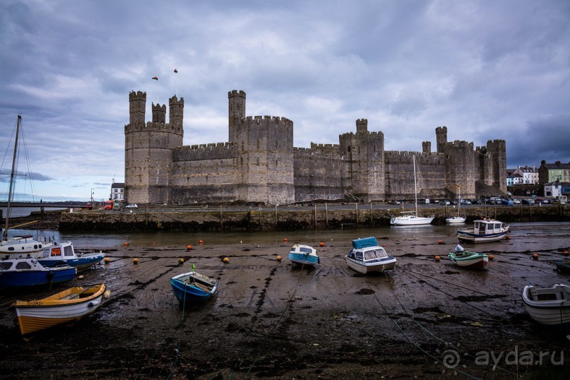 CAERNARFON CASTLE - КАРНАРВОН