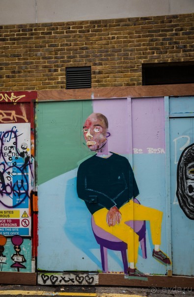 СТРИТ АРТ В ЛОНДОНЕ В ОКТЯБРЕ 2018 5