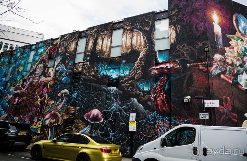 СТРИТ АРТ В ЛОНДОНЕ В ОКТЯБРЕ 2018