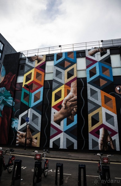СТРИТ АРТ В ЛОНДОНЕ В ОКТЯБРЕ 2018