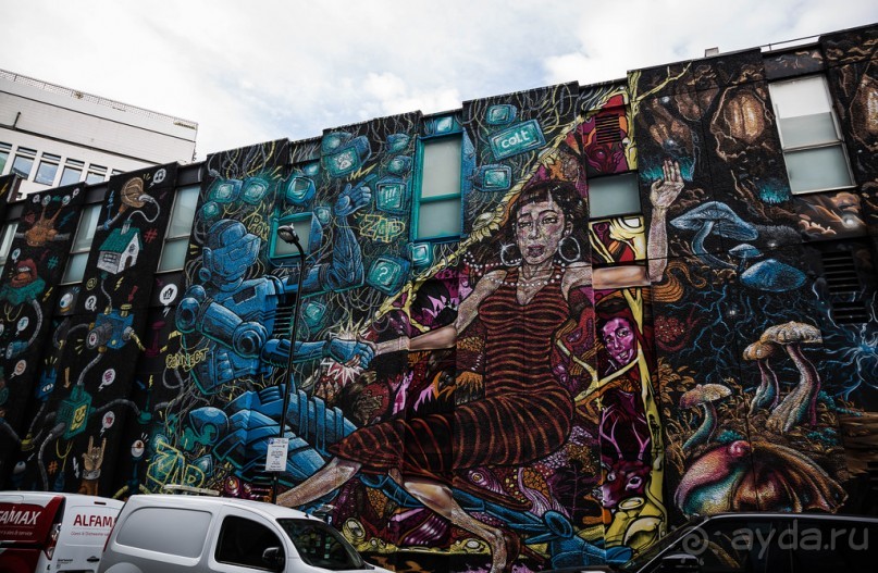 СТРИТ АРТ В ЛОНДОНЕ В ОКТЯБРЕ 2018