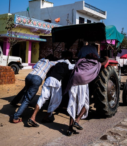 ПО ДОРОГЕ ИЗ ДЖАЙПУРА В РАНТАМБОР