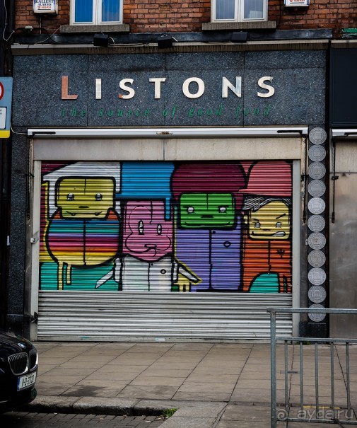 СТРИТ- АРТ В ДУБЛИНЕ В МАЕ 2016 И ЦИТАТЫ ОСКАРА УАЛЬДА