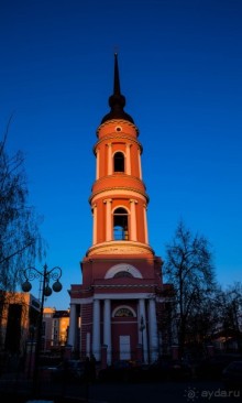 КАЛУГА ВЕЧЕРОМ В АПРЕЛЕ