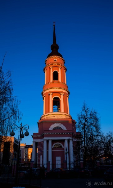 КАЛУГА ВЕЧЕРОМ В АПРЕЛЕ