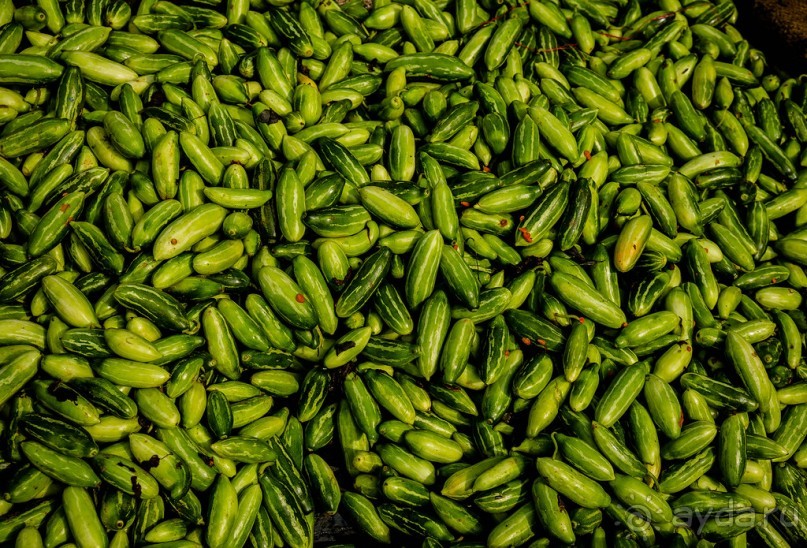 РЫНОК В ДЕРЕВНЕ НА ПЛЯЖЕ ЧЕРАЙ В КЕРАЛА