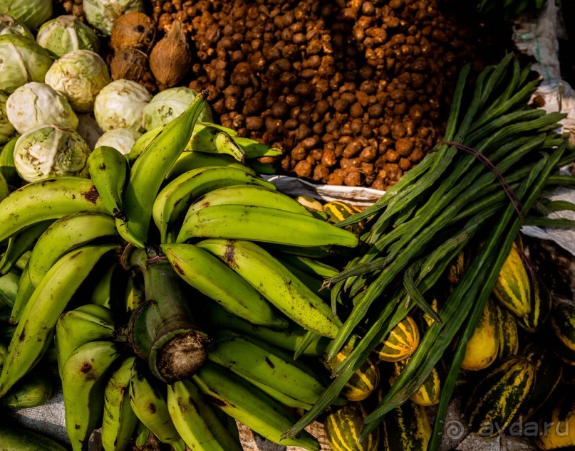 РЫНОК В ДЕРЕВНЕ НА ПЛЯЖЕ ЧЕРАЙ В КЕРАЛА