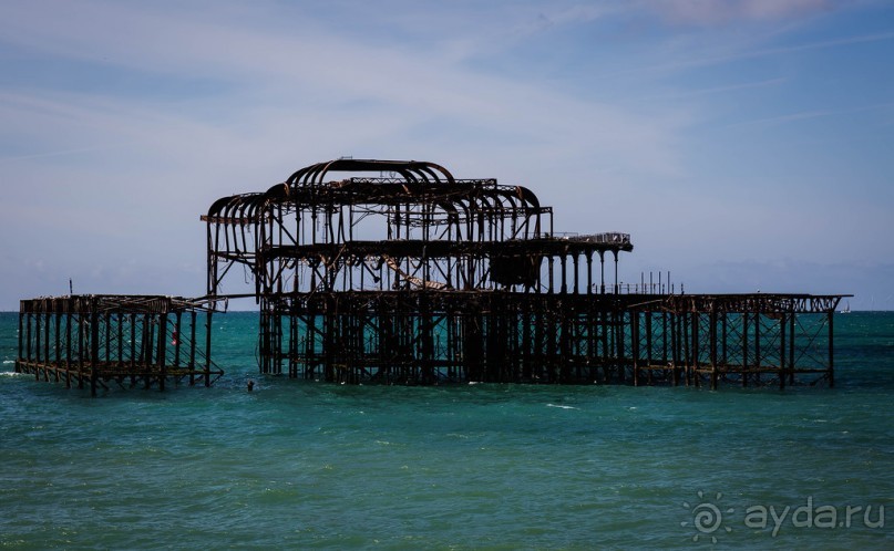Альбом отзыва "У САМОГО СИНЕГО МОРЯ - БРАЙТОН В НАЧАЛЕ ИЮНЯ"