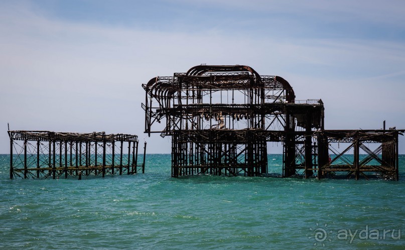 Альбом отзыва "У САМОГО СИНЕГО МОРЯ - БРАЙТОН В НАЧАЛЕ ИЮНЯ"