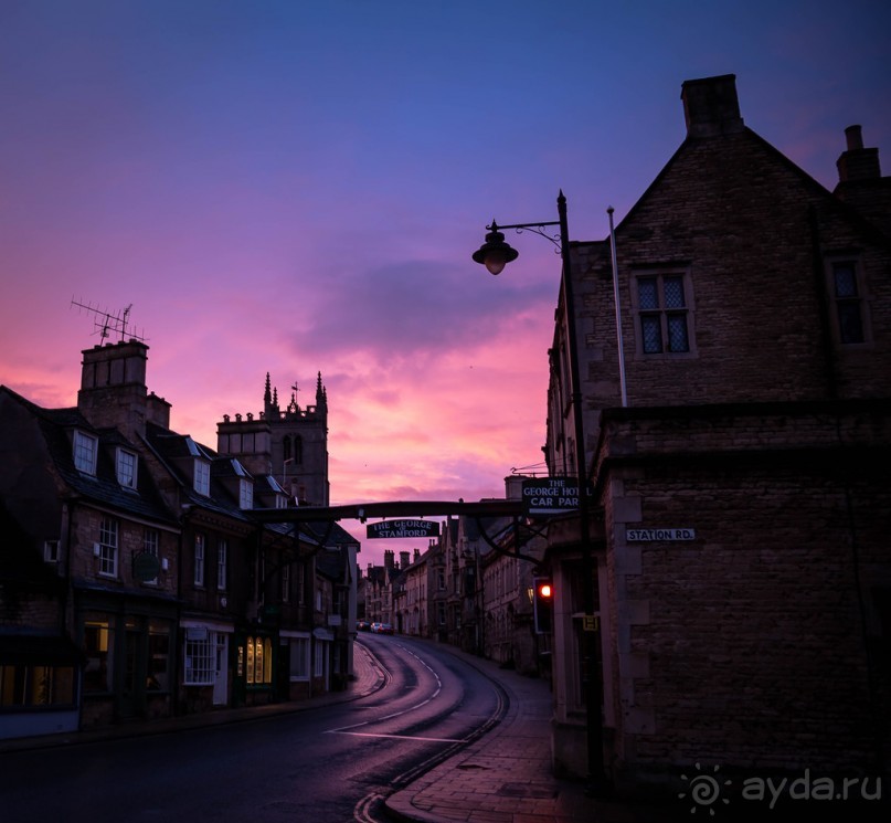 СТЭМФОРД - 92 МИЛИ ОТ ЛОНДОНА ПО ПУТИ В ЭДИНБУРГ