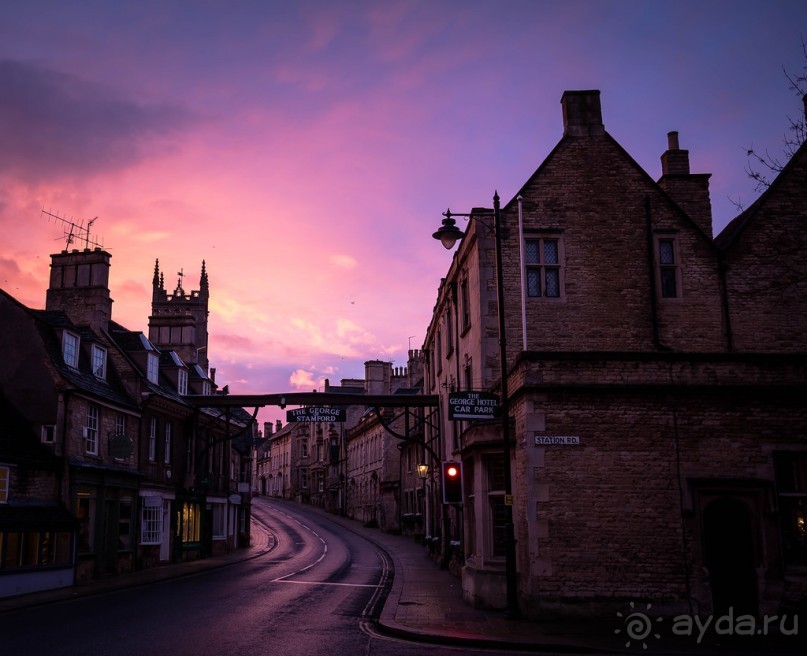 СТЭМФОРД - 92 МИЛИ ОТ ЛОНДОНА ПО ПУТИ В ЭДИНБУРГ