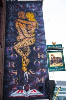 СТРИТ АРТ В ЛОНДОНЕ В РАЙОНЕ SHOREDICH