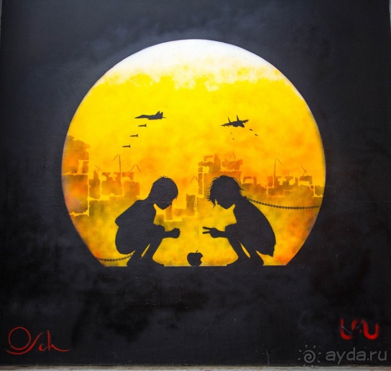 СТРИТ АРТ В ЛОНДОНЕ В РАЙОНЕ SHOREDICH