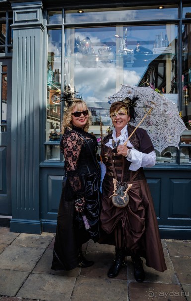 ФЕСТИВАЛЬ СТИМ ПАНКА В ЛИНКОЛЬНЕ В АВГУСТЕ 2018 ГОДА 2