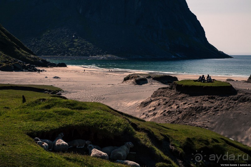 Альбом отзыва "Автостопом через всю Норвегию: пляж Квалвика. Секретный пляж среди скал"