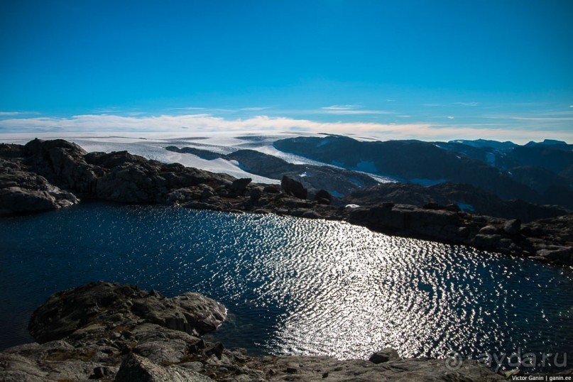 Путешествие через всю Норвегию. Часть 12. Ночной поход к леднику