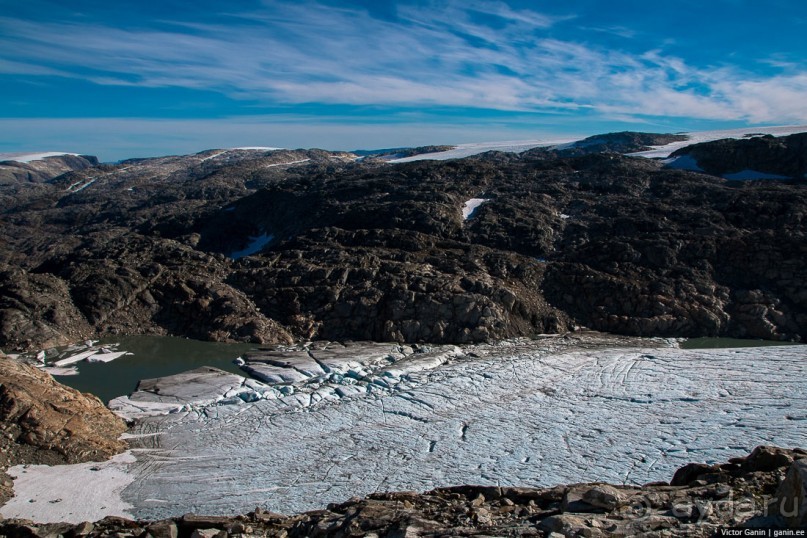 Путешествие через всю Норвегию. Часть 12. Ночной поход к леднику