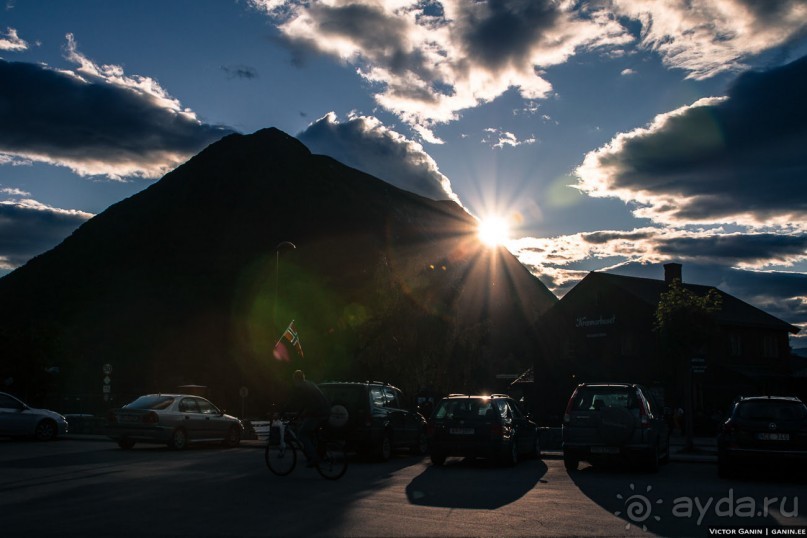 Автостопом через всю Норвегию. Прогулка на вершину Норвегии