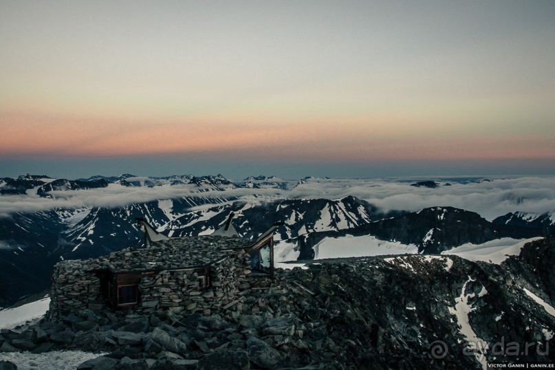 Автостопом через всю Норвегию. Прогулка на вершину Норвегии