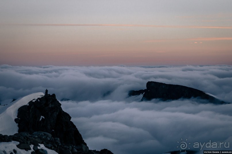 Автостопом через всю Норвегию. Прогулка на вершину Норвегии