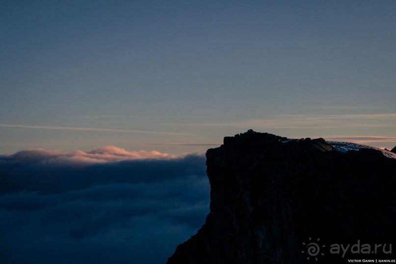 Автостопом через всю Норвегию. Прогулка на вершину Норвегии