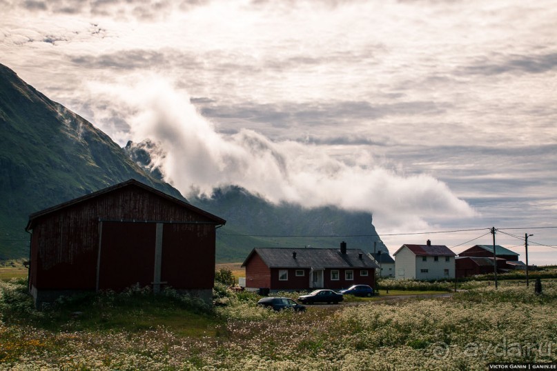 Автостопом через всю Норвегию: Унстад, Рейне и О, Лофотенские острова