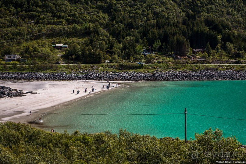 Автостопом через всю Норвегию: Унстад, Рейне и О, Лофотенские острова