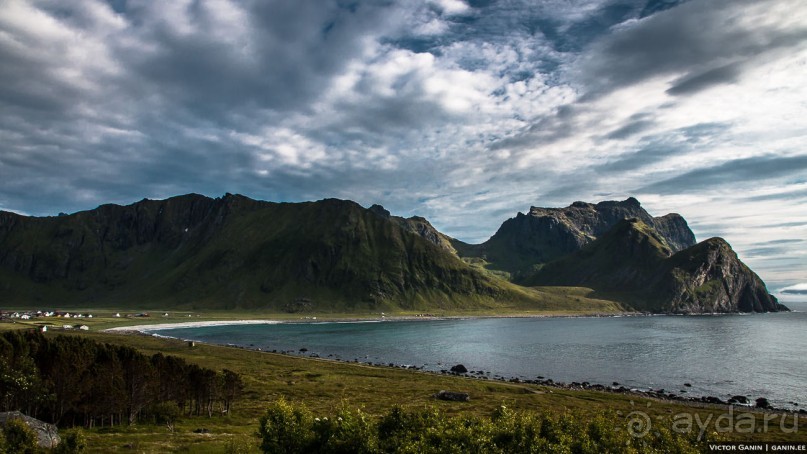 Автостопом через всю Норвегию: Унстад, Рейне и О, Лофотенские острова