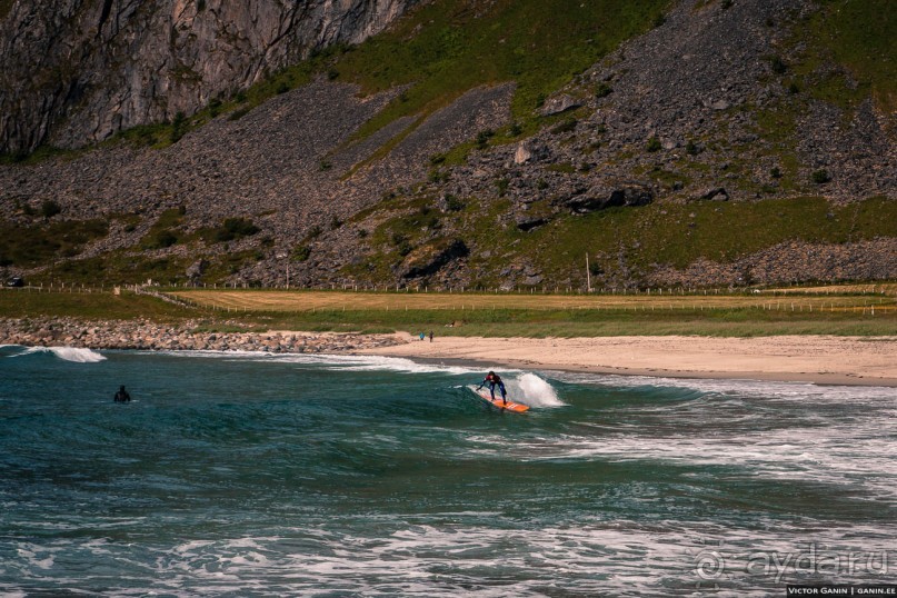 Автостопом через всю Норвегию: Унстад, Рейне и О, Лофотенские острова
