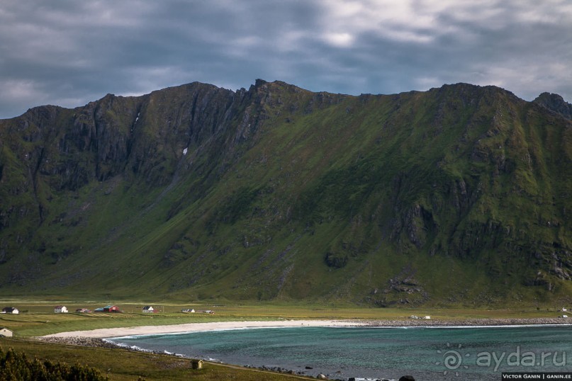 Автостопом через всю Норвегию: Унстад, Рейне и О, Лофотенские острова