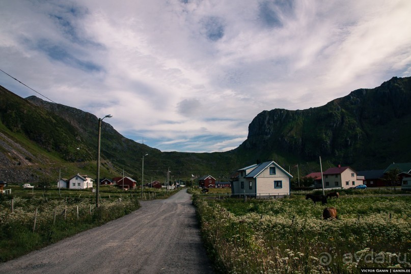 Автостопом через всю Норвегию: Унстад, Рейне и О, Лофотенские острова